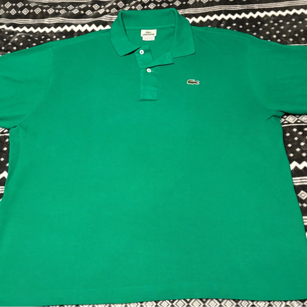 Lacoste Men's Vibrant Green Polo Shirt